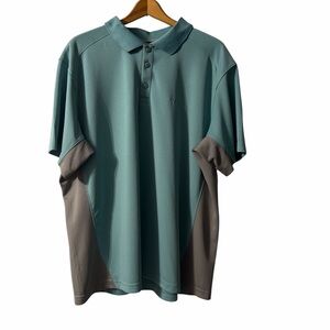 Columbia Omni Shade Polo Shirt Mens XL Performance Golf Shirt